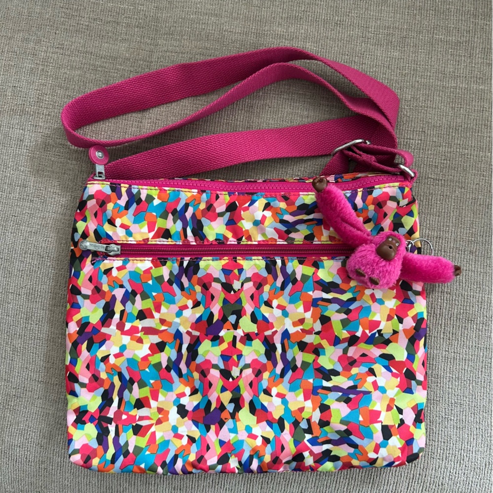 Kipling Multicolor Crossbody Bag (B0047) - Picture 4 of 10
